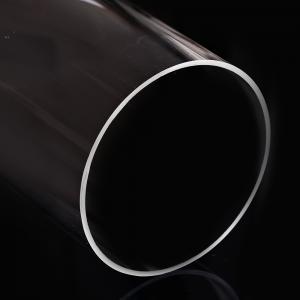 Large diameter quartz tube